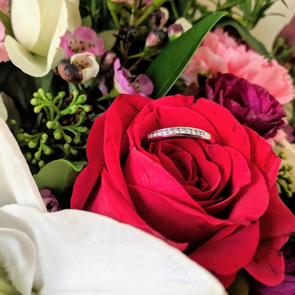 Charm Diamond - Wedding Band